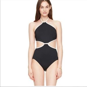 Kate Spade Plage Du Cutout One Piece Swimsuit